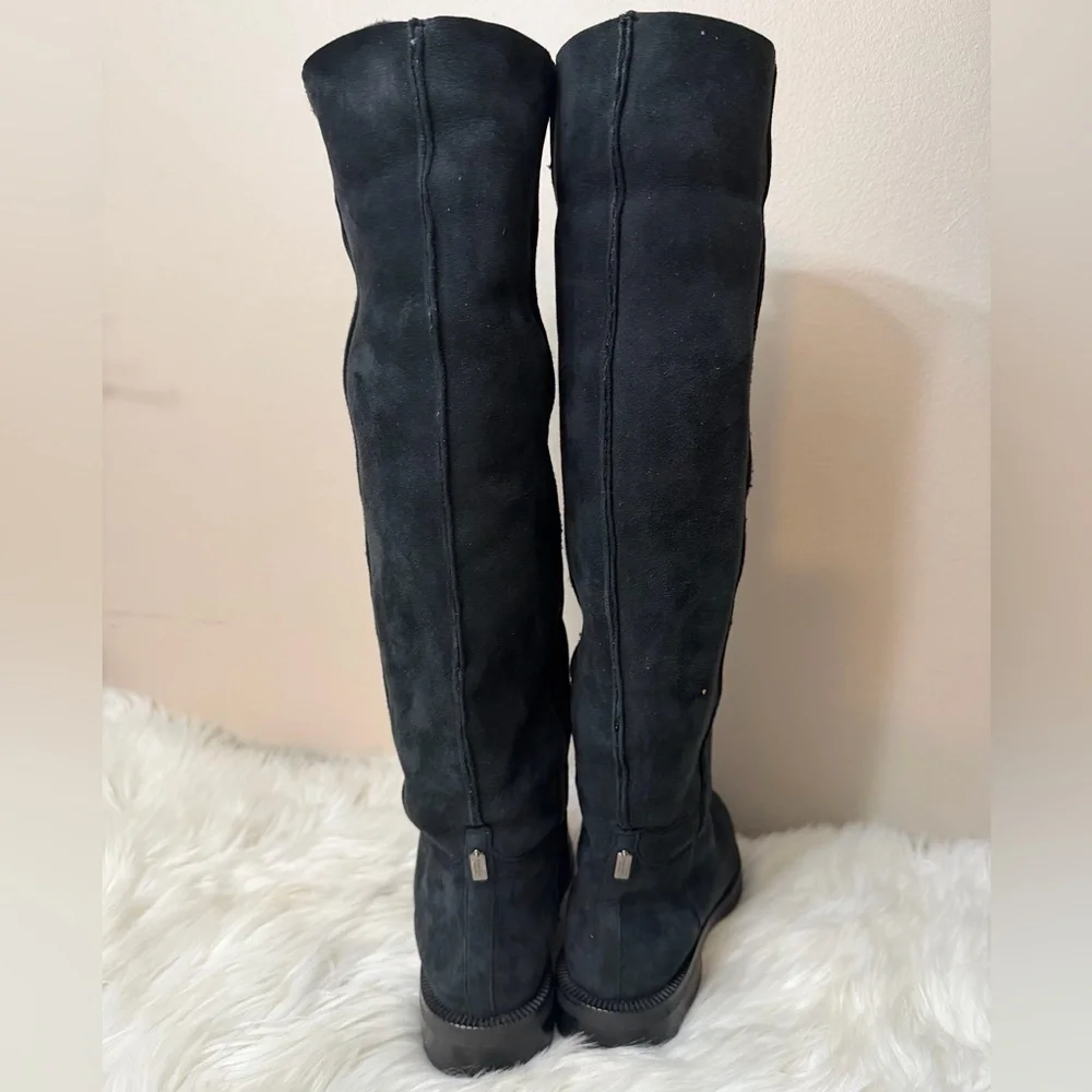 Coach Black Sheerling western boots